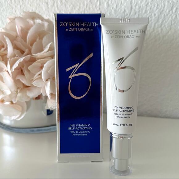 NEW! 10% VITAMIN C SELF-ACTIVATING  ZO SKIN HEALTH by ZEIN OBAGI MD Retail 118$ - Picture 1 of 11
